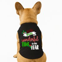 Its The Most Wonderful Time Of The Year Christmas Festive Doggie Tank