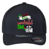 Its The Most Wonderful Time Of The Year Christmas Festive Flexfit Unipanel Trucker Cap