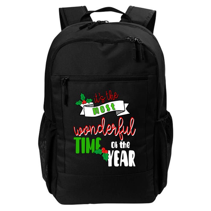Its The Most Wonderful Time Of The Year Christmas Festive Backpack