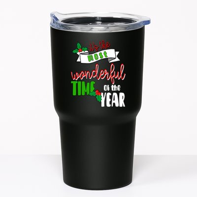 Its The Most Wonderful Time Of The Year Christmas Festive Tumbler
