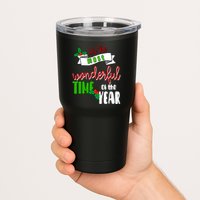 Its The Most Wonderful Time Of The Year Christmas Festive Tumbler