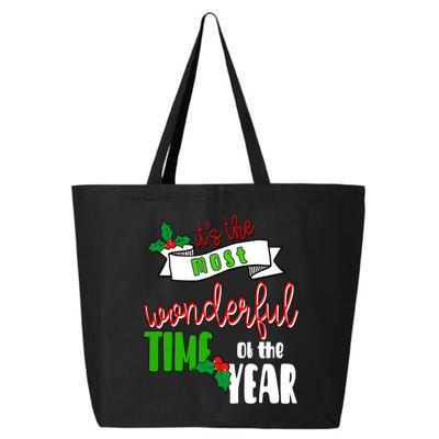Its The Most Wonderful Time Of The Year Christmas Festive 25L Jumbo Tote
