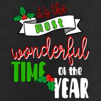 Its The Most Wonderful Time Of The Year Christmas Festive 25L Jumbo Tote