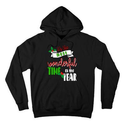 Its The Most Wonderful Time Of The Year Christmas Festive Tall Hoodie