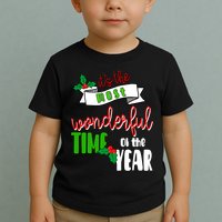 Its The Most Wonderful Time Of The Year Christmas Festive Toddler T-Shirt