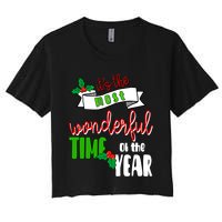 Its The Most Wonderful Time Of The Year Christmas Festive Crop Top