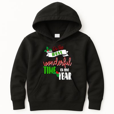 Its The Most Wonderful Time Of The Year Christmas Festive Kids Hoodie