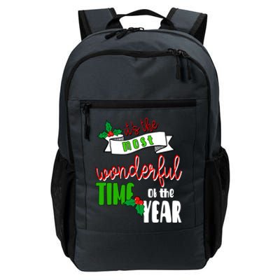 Its The Most Wonderful Time Of The Year Christmas Festive Daily Commute Backpack