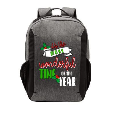 Its The Most Wonderful Time Of The Year Christmas Festive Vector Backpack