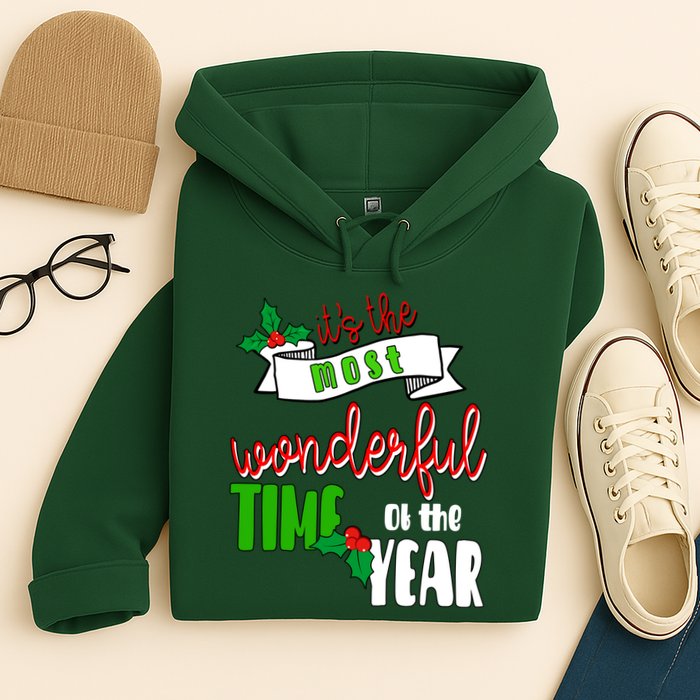 Its The Most Wonderful Time Of The Year Christmas Festive Hoodie