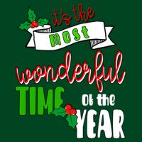 Its The Most Wonderful Time Of The Year Christmas Festive Apron