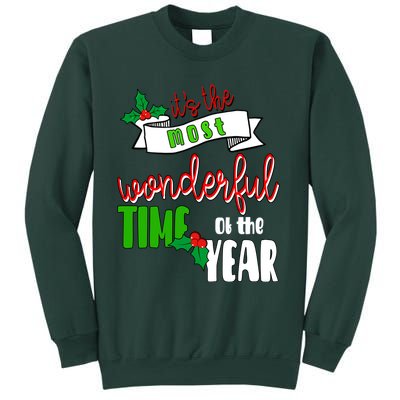 Its The Most Wonderful Time Of The Year Christmas Festive Sweatshirt