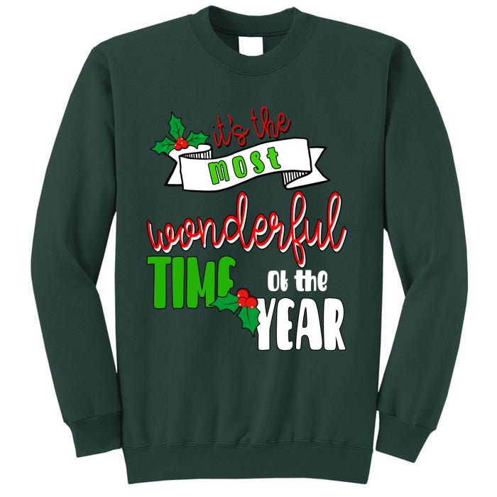 Its The Most Wonderful Time Of The Year Christmas Festive Sweatshirt