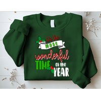 Its The Most Wonderful Time Of The Year Christmas Festive Sweatshirt