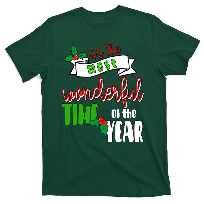 Its The Most Wonderful Time Of The Year Christmas Festive T-Shirt