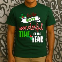 Its The Most Wonderful Time Of The Year Christmas Festive T-Shirt