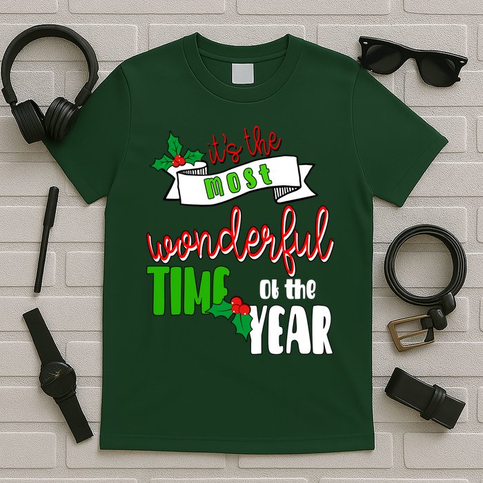 Its The Most Wonderful Time Of The Year Christmas Festive T-Shirt