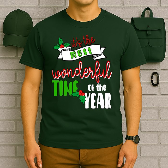 Its The Most Wonderful Time Of The Year Christmas Festive T-Shirt