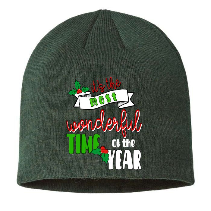Its The Most Wonderful Time Of The Year Christmas Festive Sustainable Beanie
