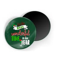 Its The Most Wonderful Time Of The Year Christmas Festive Magnet