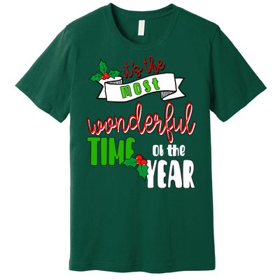 Its The Most Wonderful Time Of The Year Christmas Festive Premium T-Shirt