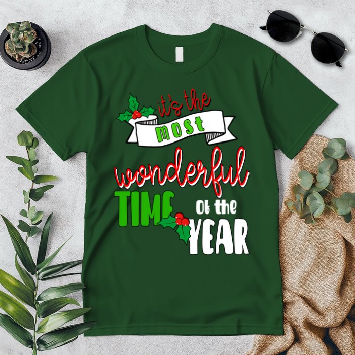 Its The Most Wonderful Time Of The Year Christmas Festive Premium T-Shirt