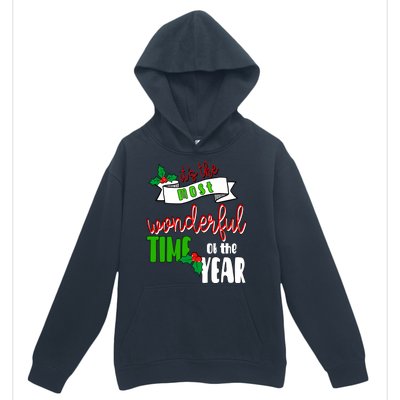 Its The Most Wonderful Time Of The Year Christmas Festive Urban Pullover Hoodie