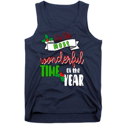 Its The Most Wonderful Time Of The Year Christmas Festive Tank Top