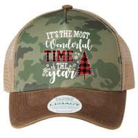 It's The Most Wonderful Time Of The Year Christmas Tree Holiday Legacy Tie Dye Trucker Hat