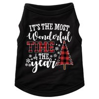 It's The Most Wonderful Time Of The Year Christmas Tree Holiday Doggie Tank