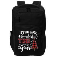 It's The Most Wonderful Time Of The Year Christmas Tree Holiday Impact Tech Backpack