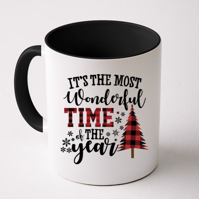 It's The Most Wonderful Time Of The Year Christmas Tree Holiday Mug
