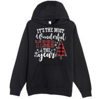 It's The Most Wonderful Time Of The Year Christmas Tree Holiday Premium Pullover Hoodie