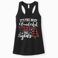 It's The Most Wonderful Time Of The Year Christmas Tree Holiday Womens Tank Top