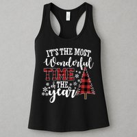 It's The Most Wonderful Time Of The Year Christmas Tree Holiday Womens Tank Top