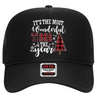 It's The Most Wonderful Time Of The Year Christmas Tree Holiday Trucker Hat