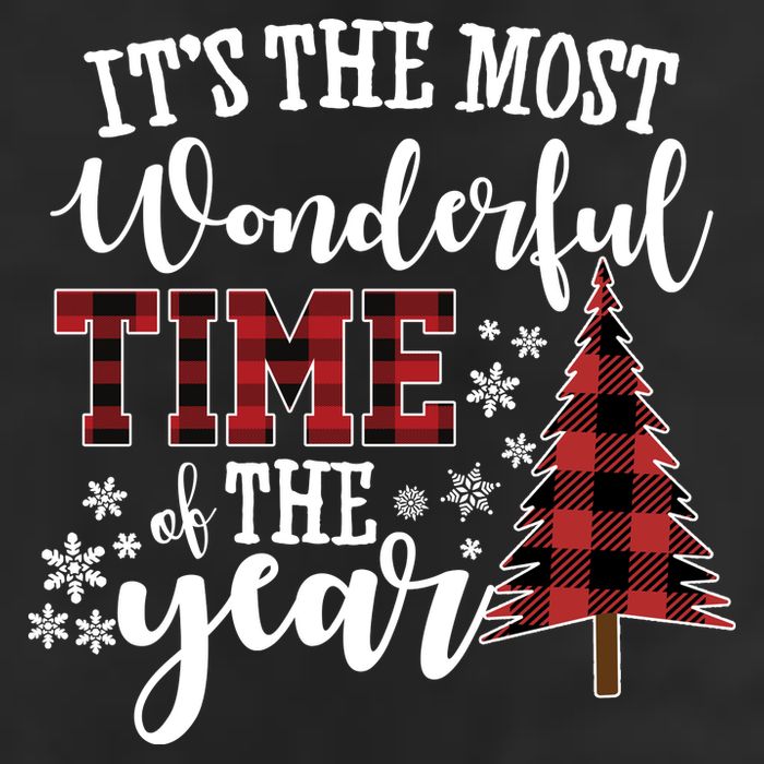 It's The Most Wonderful Time Of The Year Christmas Tree Holiday Trucker Hat
