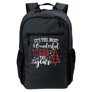 It's The Most Wonderful Time Of The Year Christmas Tree Holiday Daily Commute Backpack