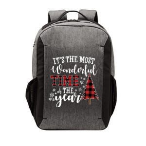 It's The Most Wonderful Time Of The Year Christmas Tree Holiday Vector Backpack