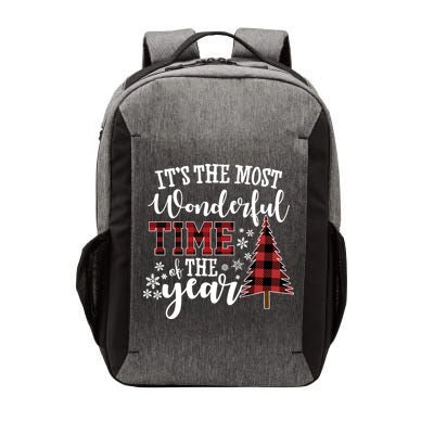 It's The Most Wonderful Time Of The Year Christmas Tree Holiday Vector Backpack
