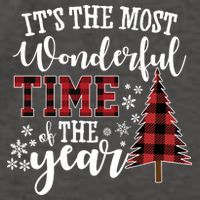 It's The Most Wonderful Time Of The Year Christmas Tree Holiday Vector Backpack
