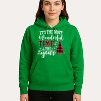 It's The Most Wonderful Time Of The Year Christmas Tree Holiday Hoodie
