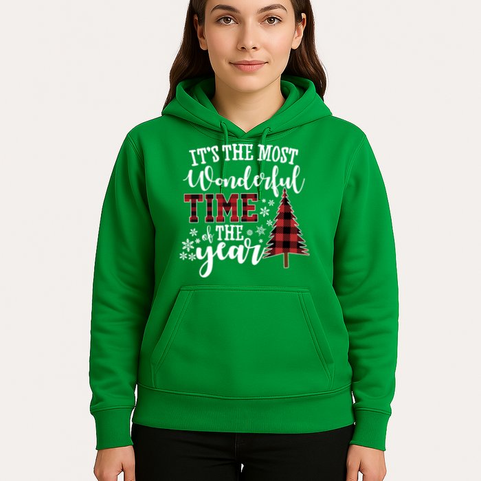 It's The Most Wonderful Time Of The Year Christmas Tree Holiday Hoodie