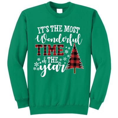 It's The Most Wonderful Time Of The Year Christmas Tree Holiday Sweatshirt