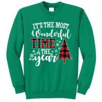 It's The Most Wonderful Time Of The Year Christmas Tree Holiday Sweatshirt
