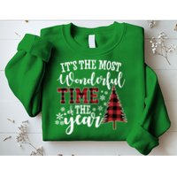 It's The Most Wonderful Time Of The Year Christmas Tree Holiday Sweatshirt
