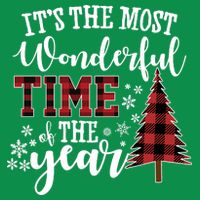 It's The Most Wonderful Time Of The Year Christmas Tree Holiday Sweatshirt