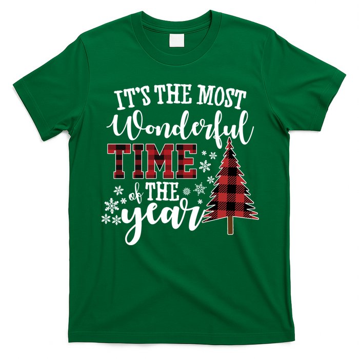 It's The Most Wonderful Time Of The Year Christmas Tree Holiday T-Shirt