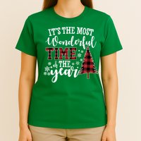 It's The Most Wonderful Time Of The Year Christmas Tree Holiday T-Shirt