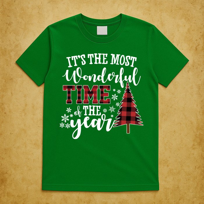 It's The Most Wonderful Time Of The Year Christmas Tree Holiday T-Shirt